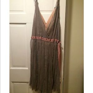 NWT DEVELOPMENT SILK DRESS LILAC 8